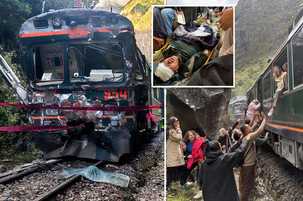 Trains crash en route to Peru’s famed Machu Picchu, killing 1 and injuring 30