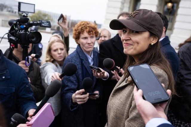 AOC leads JD Vance for first time in 2028 election matchup: poll