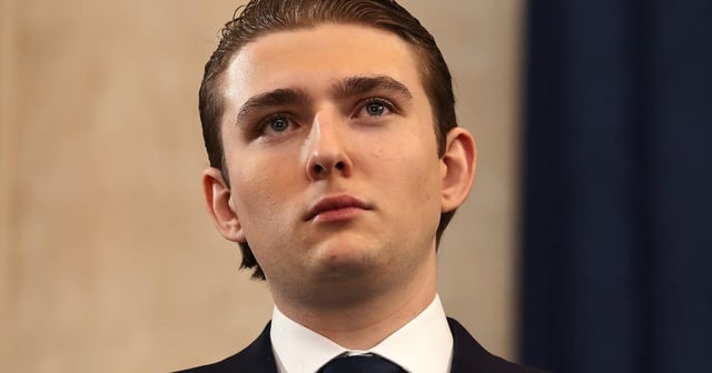 Barron Trump Is Secretly Devoted to Twisted Woman-Hater