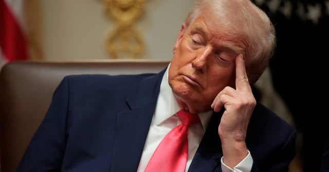 Confused Trump, 79, Accidentally Boosts Anti-MAGA Troll Account | The president apparently could not tell the post was mocking his supporters.