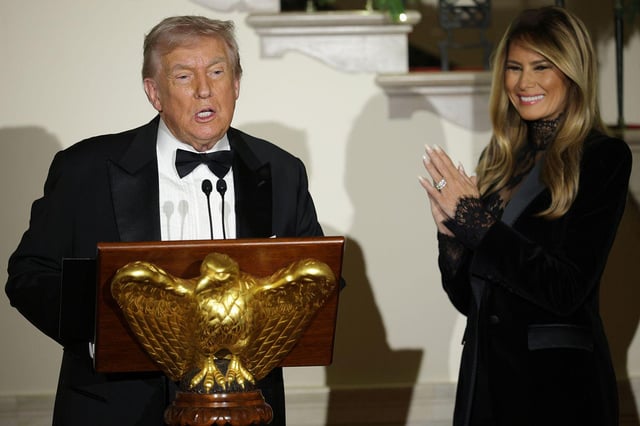 Donald Trump Says He 'Just Heard About' Melania's New First Lady Initiative: 'I Don't Know What It Is She's Doing'