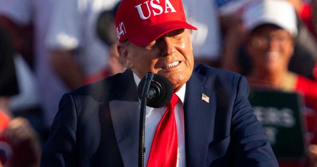 Donald Trump calls reporter "dramatic" for saying Americans will suffer if health care prices rise. The president continued to ramble about his dream to give people money to "buy their own health care" but shared no short term plan for rising costs.