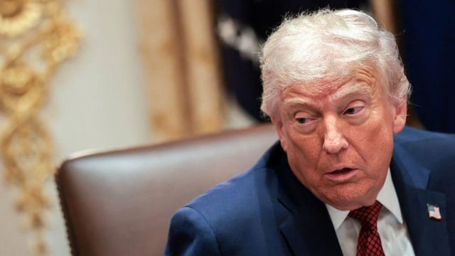 Fact check: Trump denies saying something he said on camera five days ago