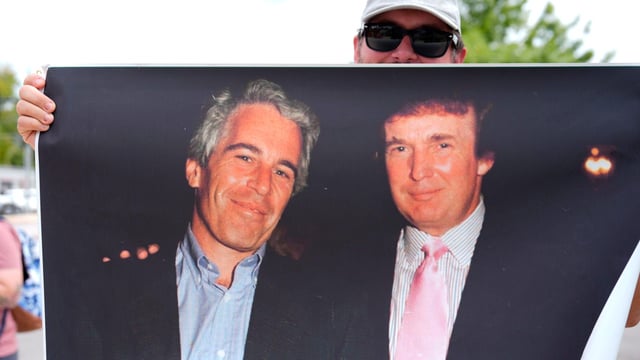 House Dems drop Epstein estate photos, appear to show Trump, Clinton