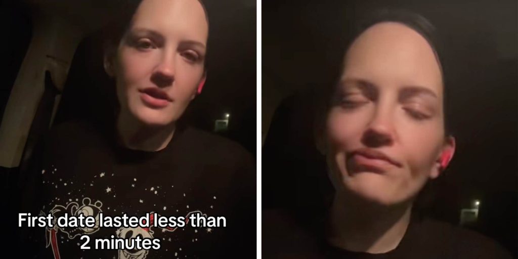 "I immediately knew": Woman walks out of date in under 2 minutes after realizing what he was trying to do