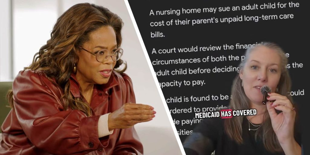 "I will leave the country": Oprah's podcast stirs millennial fears over "filial laws," responsibility over their baby boomer parents