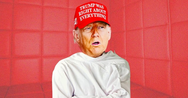 It’s Time to Kick Trump, 79, Out of the White House—and Into a Padded Cell - The president’s latest speech to the nation had all the demented energy of one of Hitler’s Nuremberg rallies.