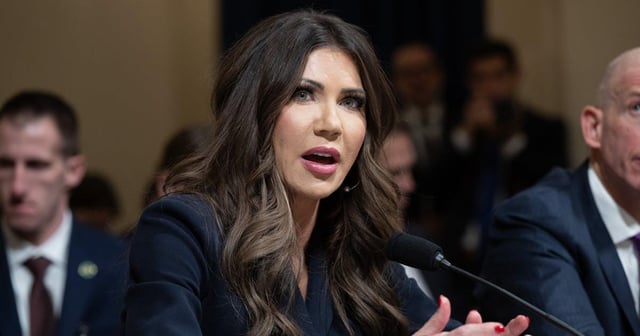 Kristi Noem Literally Runs Out of House Hearing to Avoid Dem Questions