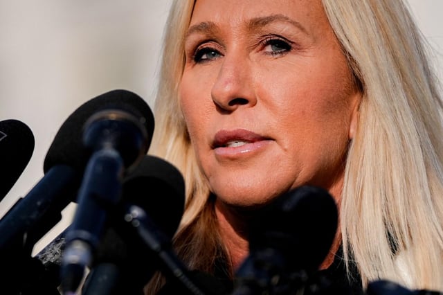 Marjorie Taylor Greene says Trump was 'furious' with her over Epstein files