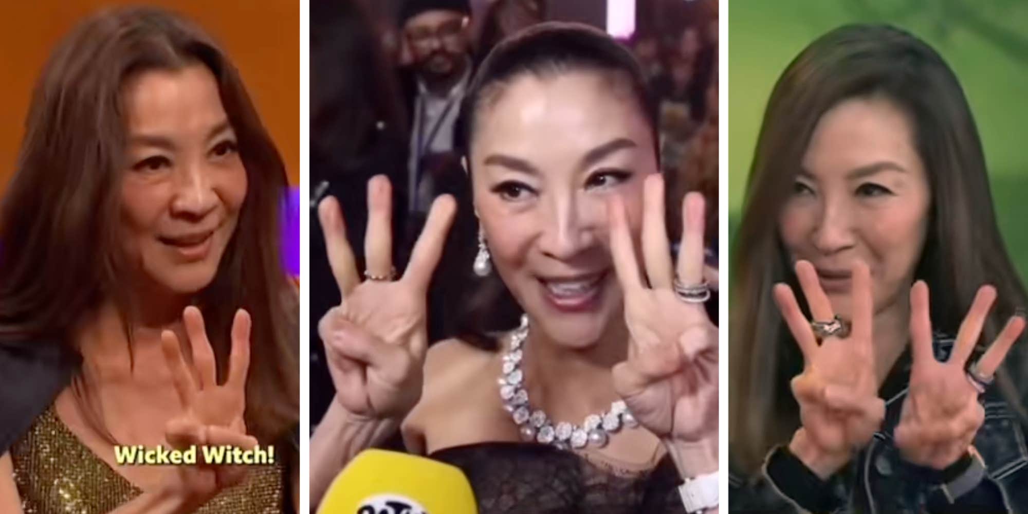 Michelle Yeoh repeatedly explaining "MM to WW" has become the most pure meme to come out of "Wicked For Good"