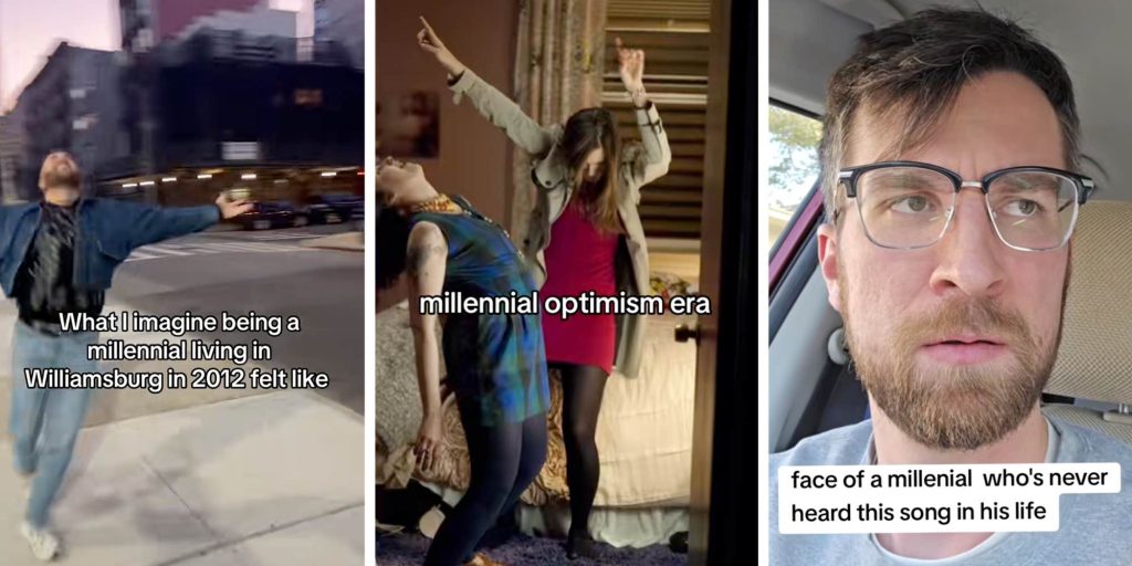 Millennials debate whether Gen Z's idea of “millennial optimism” ever really existed after internet trend depicts whimsical, hopeful times