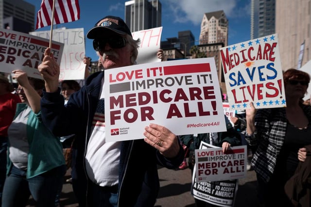 Momentum Is Building for Medicare for All: As private health insurers jack up premiums for tens of millions, a majority of Americans now want Medicare for All — even if it entails eliminating private health insurers and raising taxes.