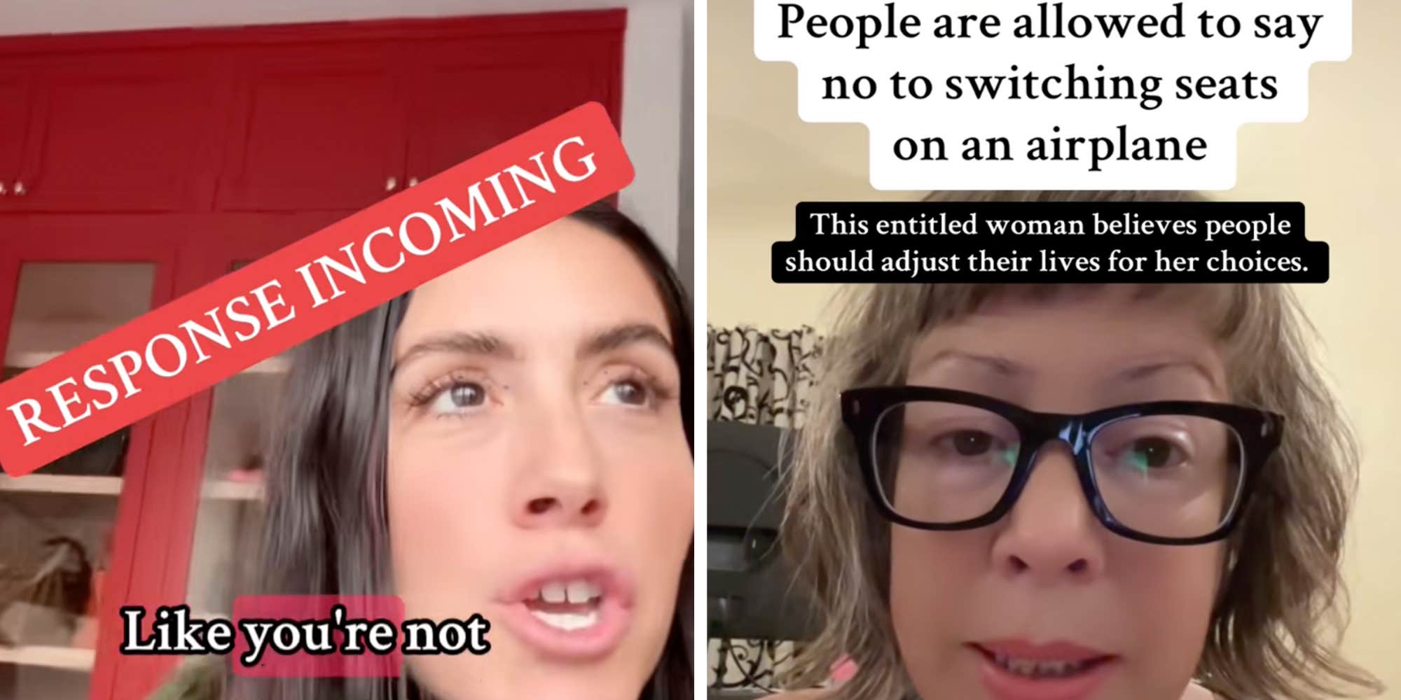 "NO is a complete sentence": Solo traveler shuts down mom ranting about stranger who wouldn't swap plane seats with her kid