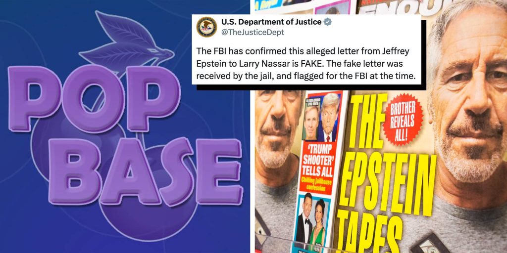 "Our government is beyond cooked": DOJ responds to Epstein files letter by replying to Pop Base account on X