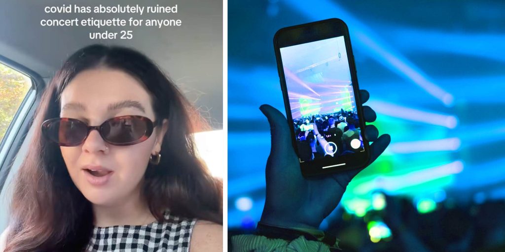 "Out the window": Did COVID ruin concert etiquette? The internet has theories