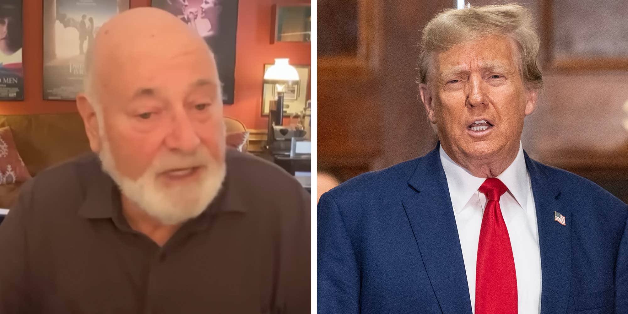 Rob Reiner's compassionate response to Charlie Kirk's death is being compared to Trump's comments on Reiner's murder