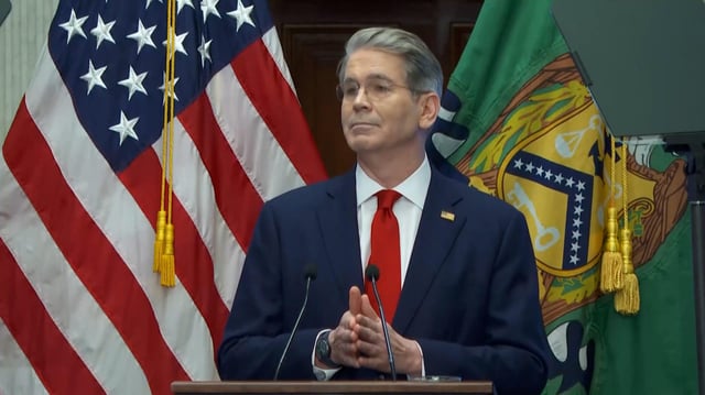 Scott Bessent is no longer a soybean farmer