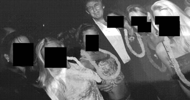 Shocking new Jeffrey Epstein photos show Donald Trump with victims & Trump-branded condoms