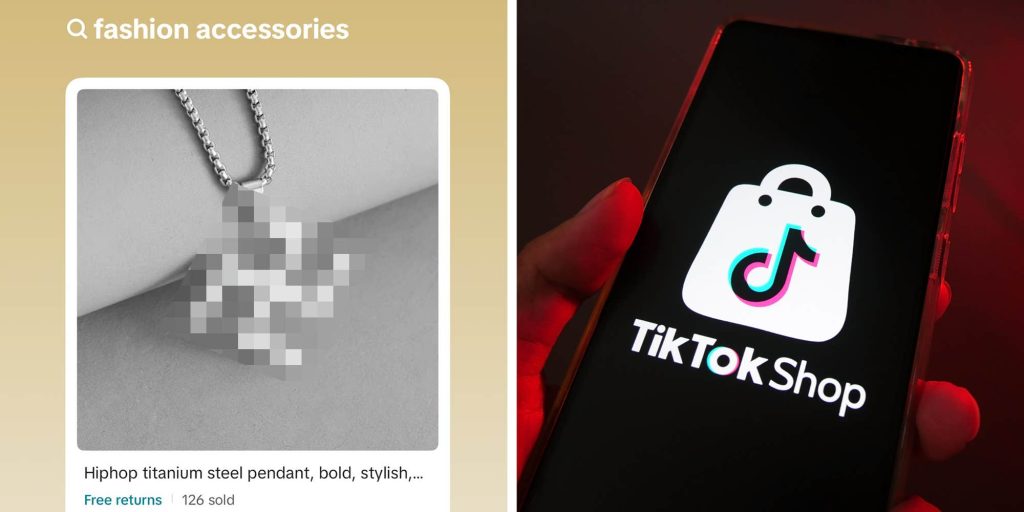 "So everyone got that TikTok ad yesterday": TikTok Shop removes swastika necklace after uproar over jarring ads