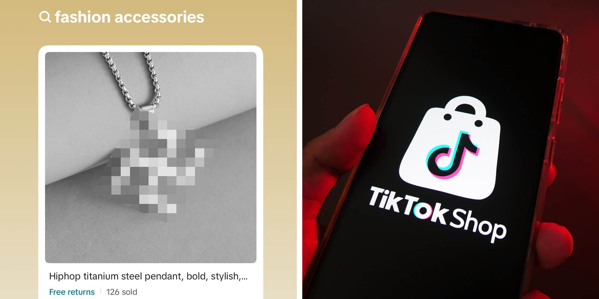 "So everyone got that TikTok ad yesterday": TikTok Shop removes swastika necklace after uproar over jarring ads