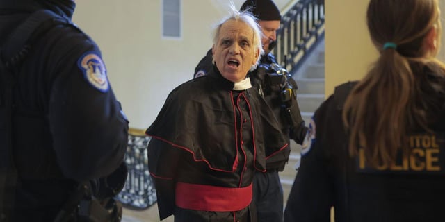 'The Power of Christ Compels You!' CodePink Priest Goes Full Exorcist on Kristi Noem at House Hearing