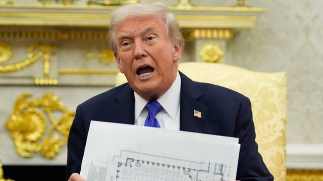 Trump: Cost of new ballroom may reach $400M