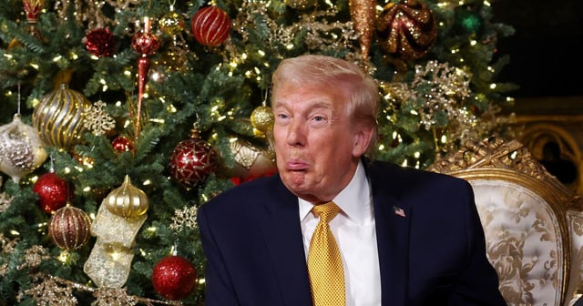 Trump Posts Nearly 200 Times in Unhinged Christmas Day Spree