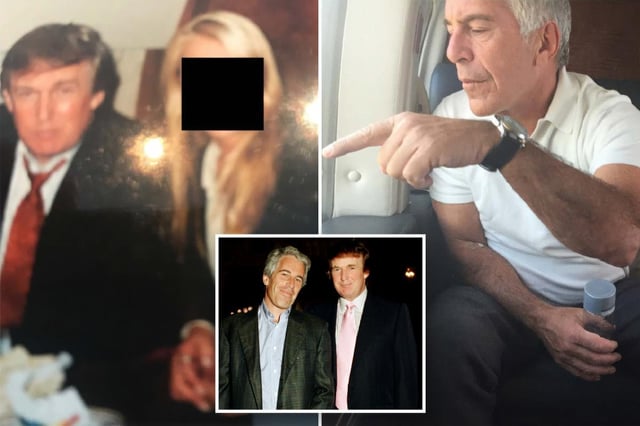 Trump flew on Epstein's private jet 'at least eight' times between 1993 and 1996: files