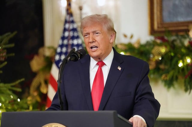 Trump kicks off Christmas Day with over 100 posts attacking Somalis, praising the economy and alleging voter fraud