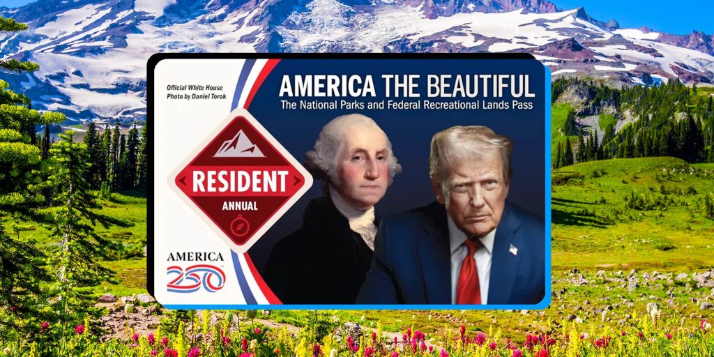 Trump mocked for putting his face on America the Beautiful passes for National Parks: "I’d pay more to NOT have that version"