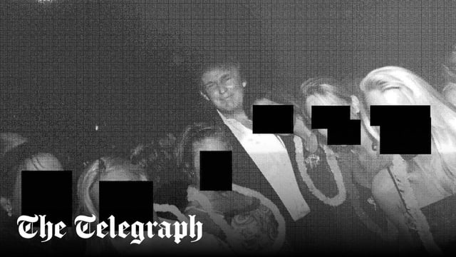 Trump pictured surrounded by women in new Epstein file release