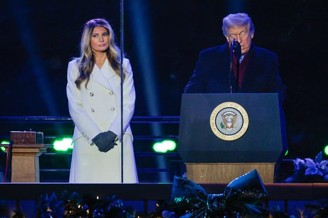 Trump rants about First Lady Melania’s ‘panties’ drawer during rambling speech