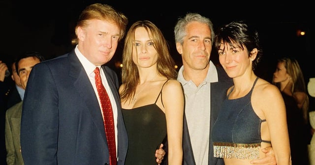 Trump’s DOJ Busted Brazenly Scrubbing Him from Epstein Files Dump | House Oversight Democrats posted an image from Epstein’s desk featuring a picture of Trump and Epstein.