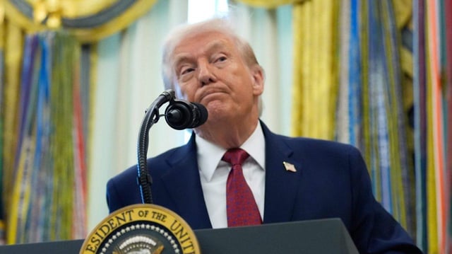 Trump’s approval down 8 points since start of year: Poll