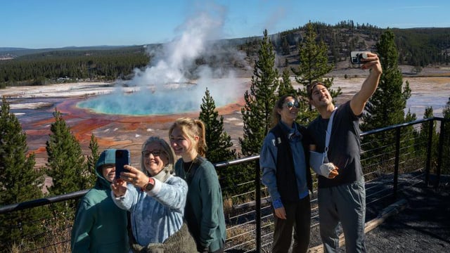 Trump’s face will replace images of national parks on some annual passes, environmental group sues to stop change