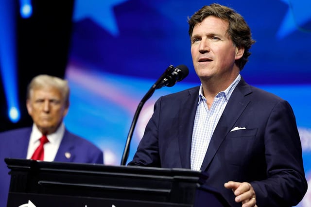 Tucker Carlson Claims Trump Plans to Announce War During Address to Nation
