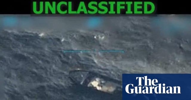 US airstrike survivors clung to boat wreckage for an hour before second deadly attack, video shows