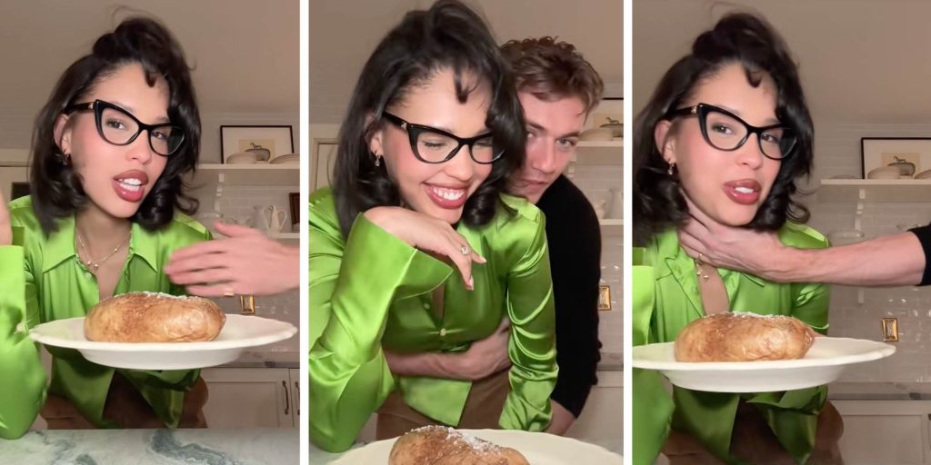 "What is going on": Nara Smith's odd baked potato video inspires parodies—and raised eyebrows