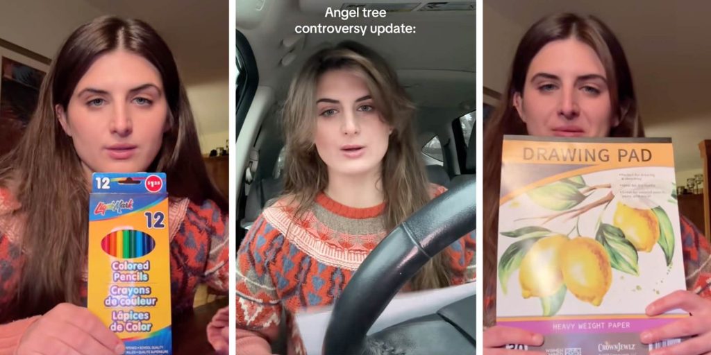 Woman purchases dollar store brands for a child’s Angel Tree list, sparking a wave of controversy