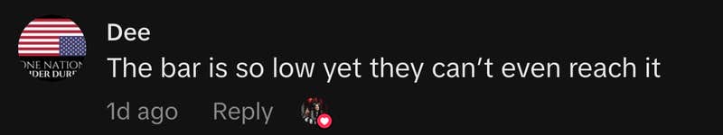 &ldquo;The bar is so low yet they can&rsquo;t even reach it.&rdquo;