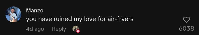 “you have ruined my love for air-fryers”