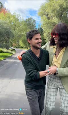 mr fantasy and taylor lautner