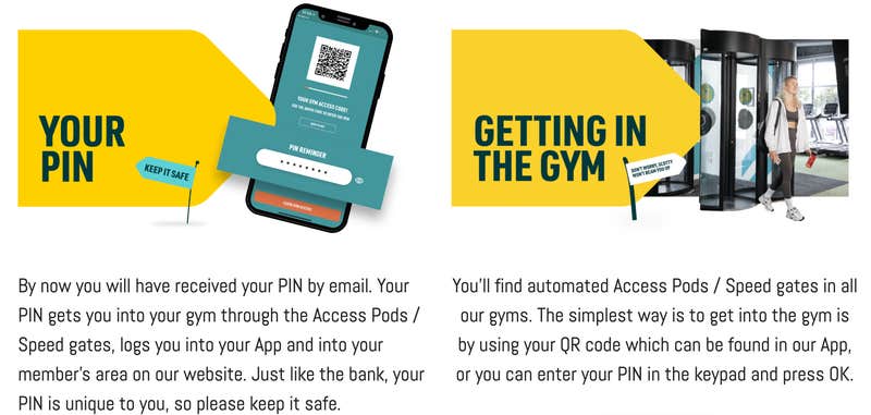 puregym pods instructions