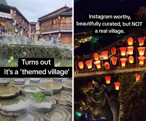 themed village in china catfish vacation