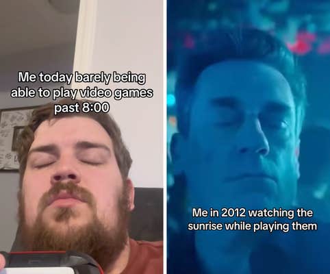 video games playing late