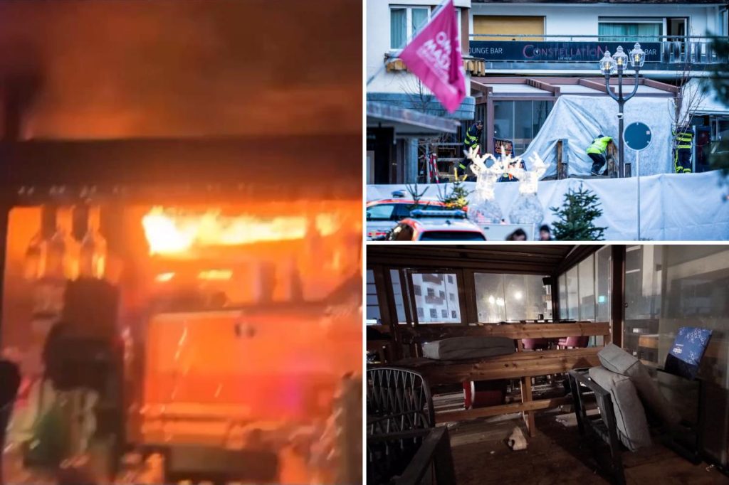 Horrific video shows the moment deadly New Year’s Swiss ski resort fire started — as likely cause is revealed
