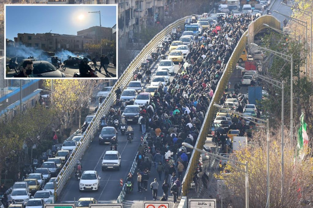 Iranian protesters bring regime to halt as fury soars over cost of living — with $1 worth 1.4 million Iranian rials