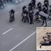 Powerful image of lone Iranian protester in front of security forces draws parallels to Tiananmen Square ‘Tank Man’