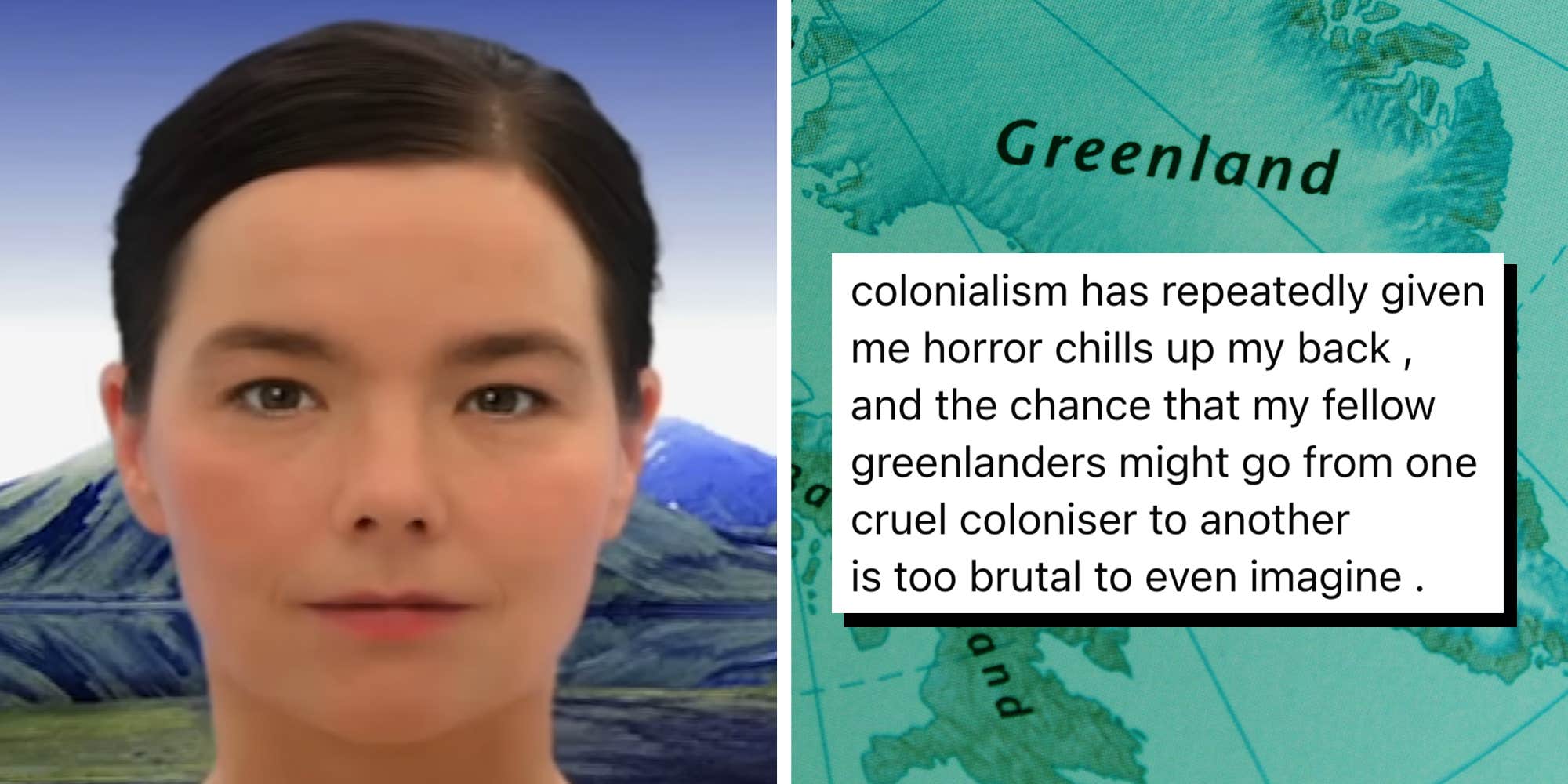 "I burst with sympathy": Björk encourages Greenlanders to fight for their independence with social media post