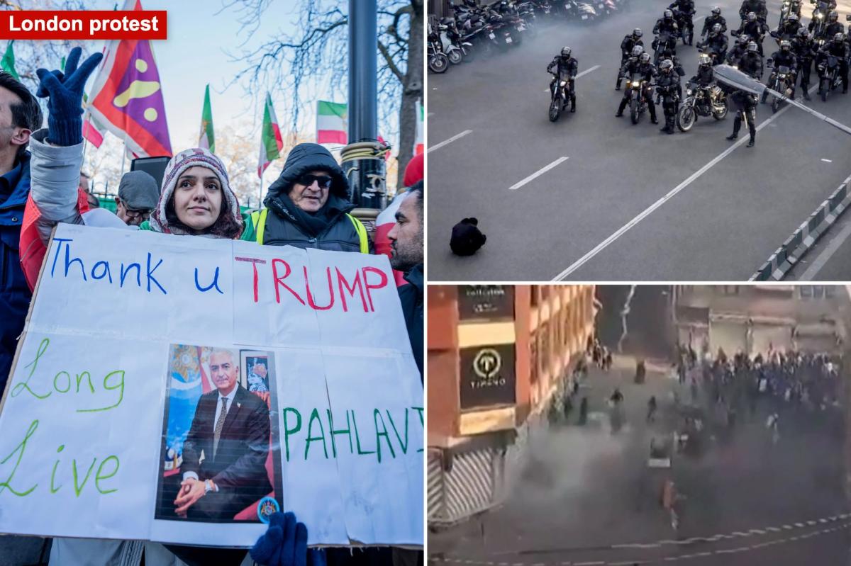 Iranian protester renames Tehran street after Trump as unrest spreads amid crackdown